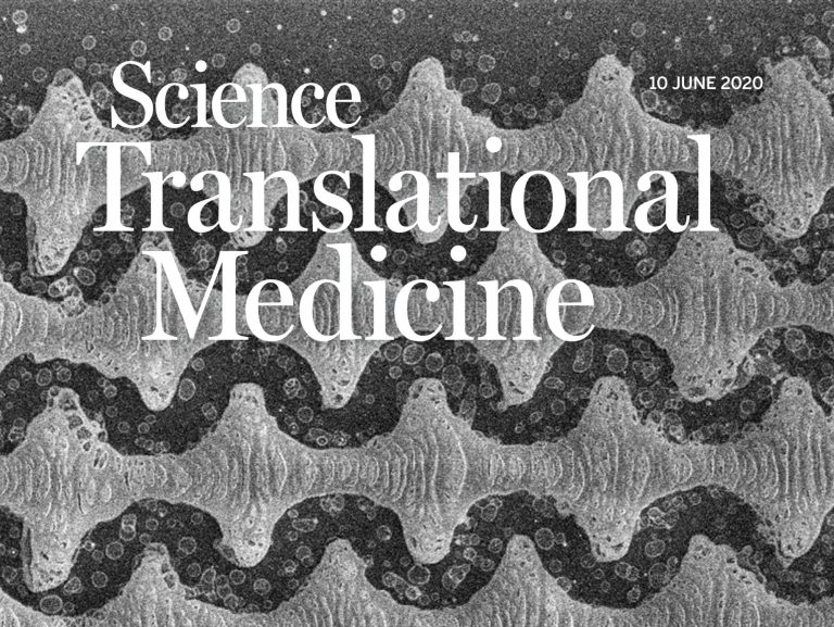 Science Translational Medicine Cover Article